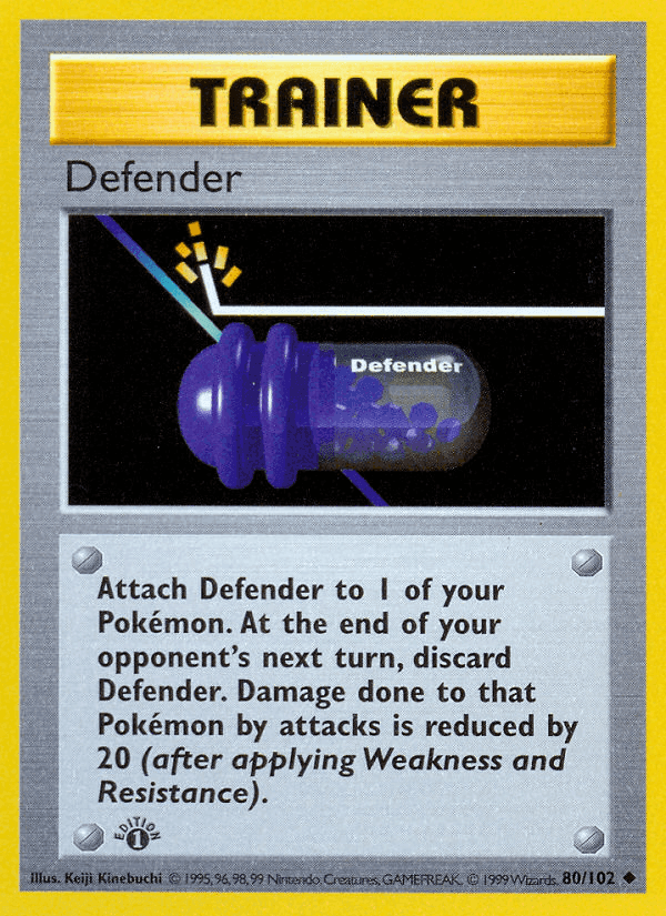 Defender, card 80 from Base Set