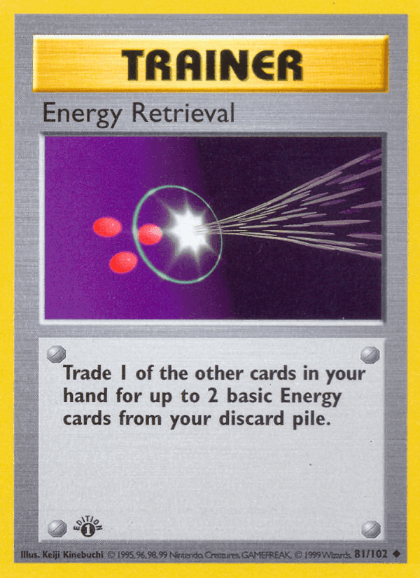 Energy Retrieval, card 81 from Base Set