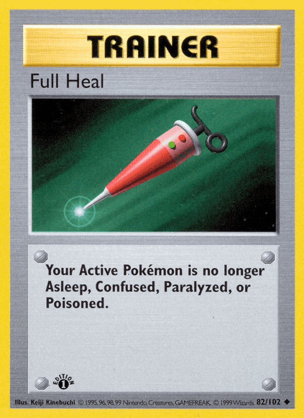 Full Heal, card 82 from Base Set