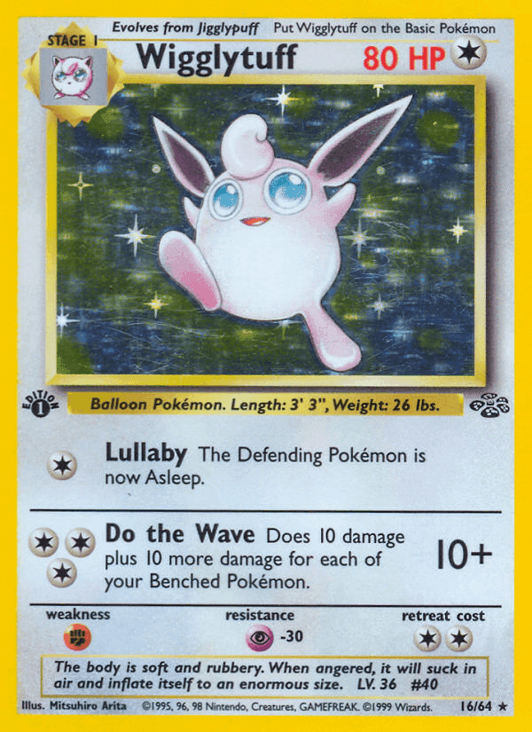 Wigglytuff, carta 16 de Jungla