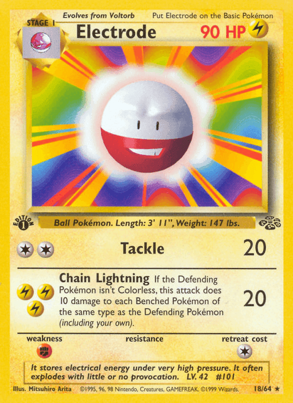 Electrode, carta 18 de Jungla