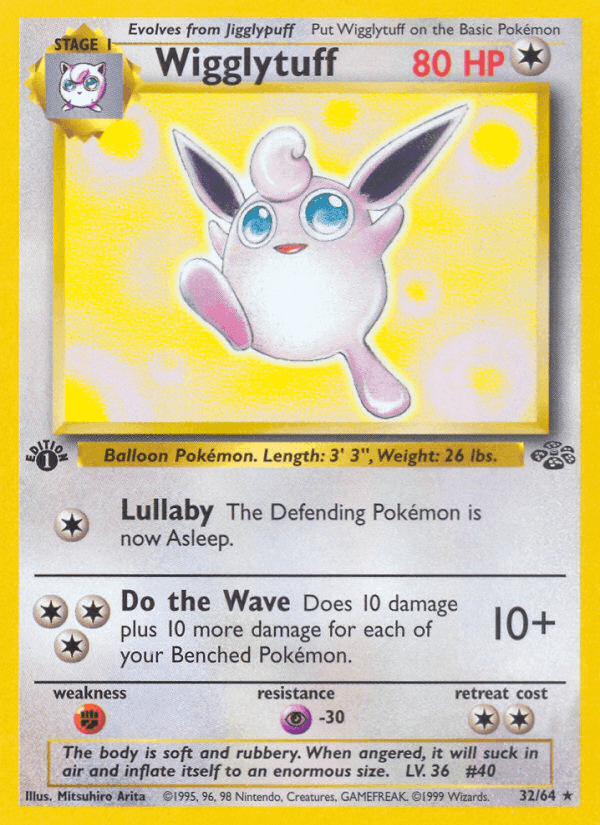 Wigglytuff, carta 32 de Jungla