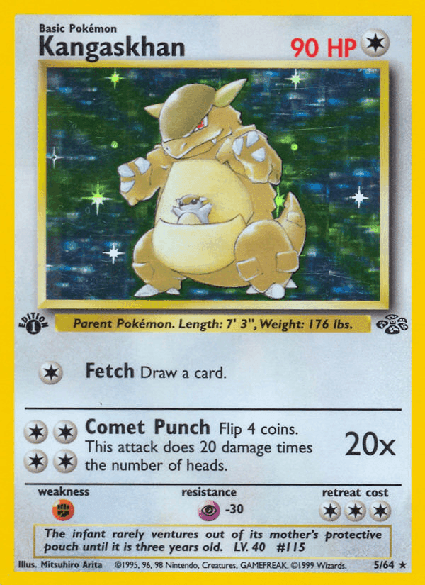 Jungle の 5 番、Kangaskhan