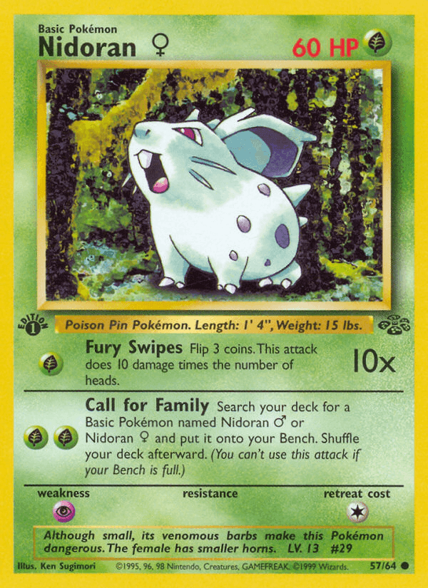 Jungle の 57 番、Nidoran♀