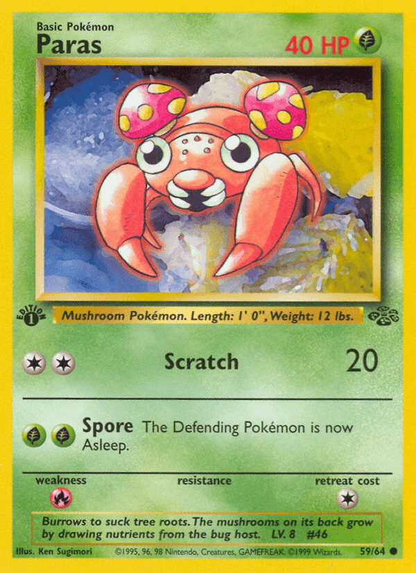 Paras, carta 59 de Jungla