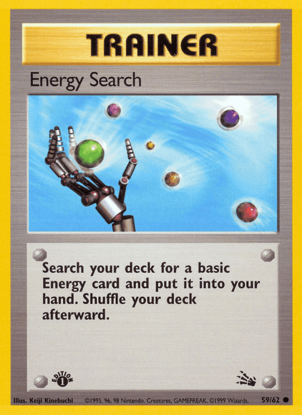 Fossil の 59 番、Energy Search