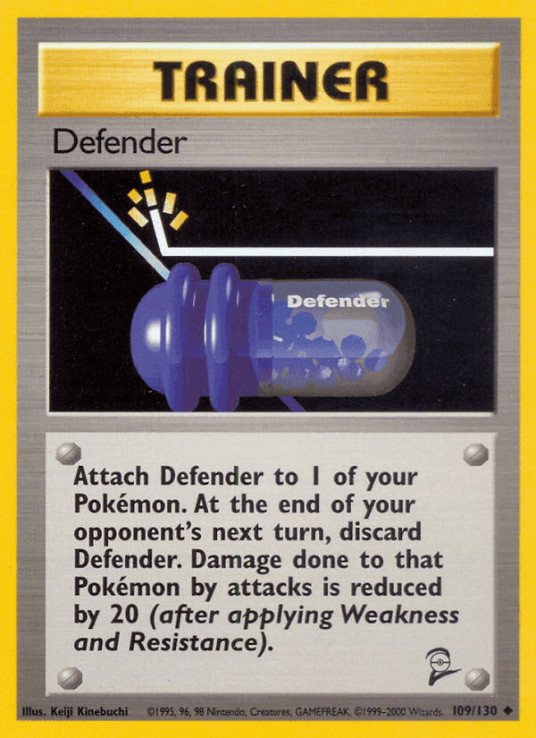 Defender, card 109 from Base Set 2