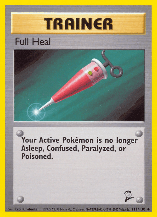 Full Heal, card 111 from Base Set 2