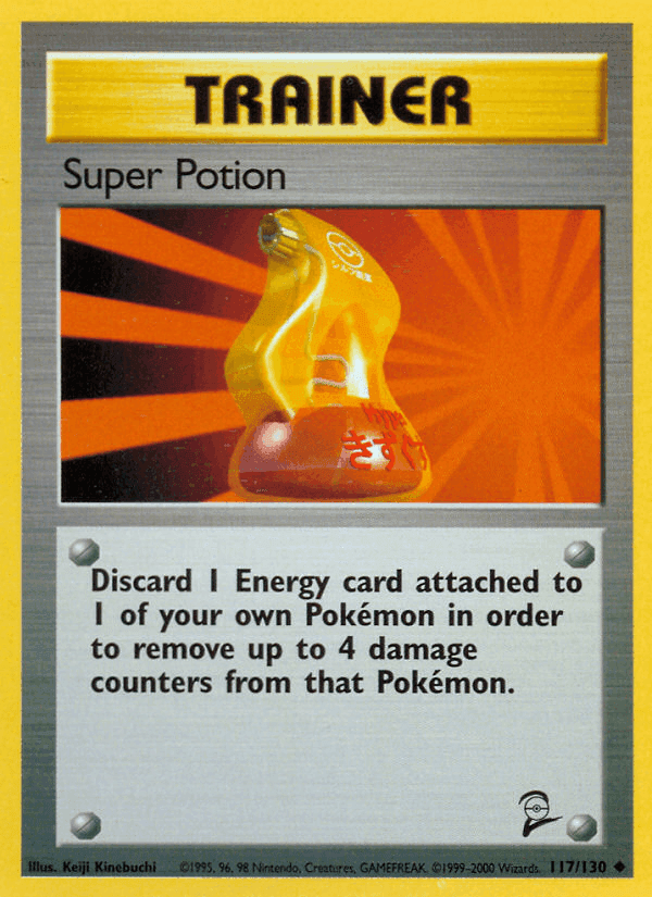 Super Potion, card 117 from Base Set 2