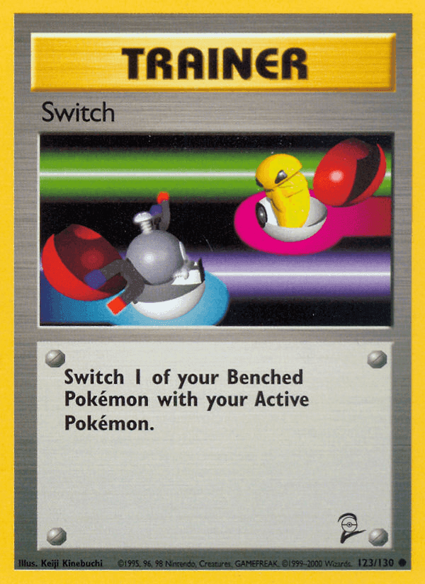 Switch, card 123 from Base Set 2
