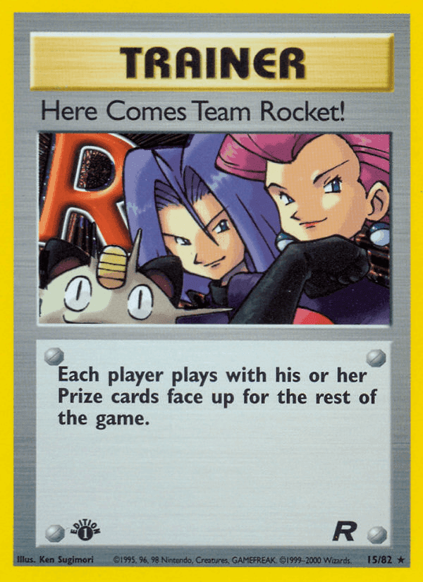 Here Comes Team Rocket!, card 15 from Team Rocket