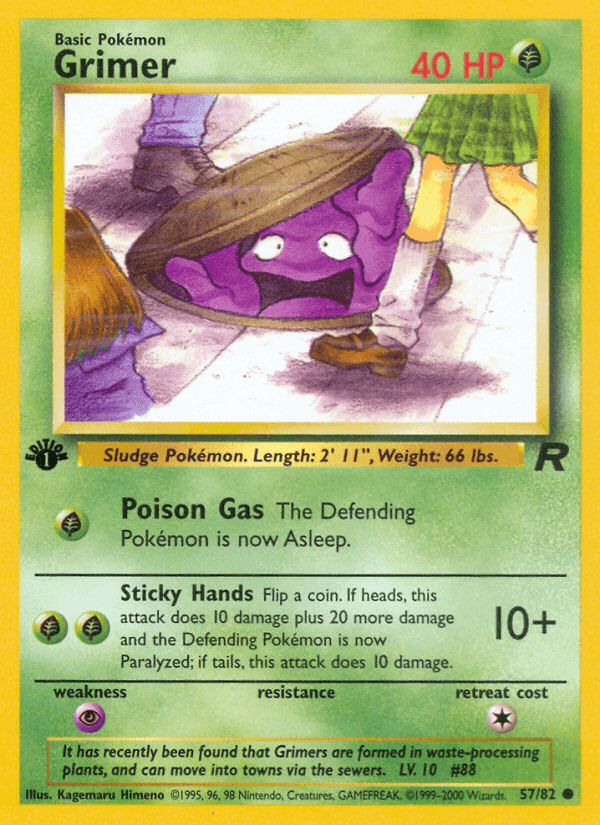 Team Rocket の 57 番、Grimer