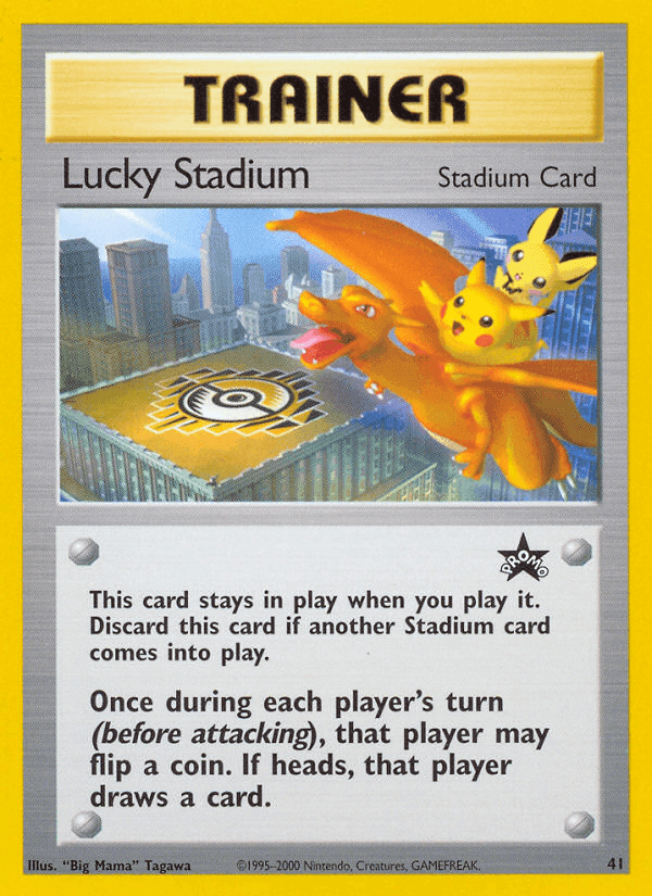Lucky Stadium, carta 41 de Wizards Black Star Promos