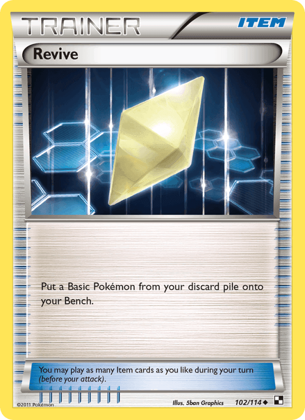Revive, card 102 from Black & White