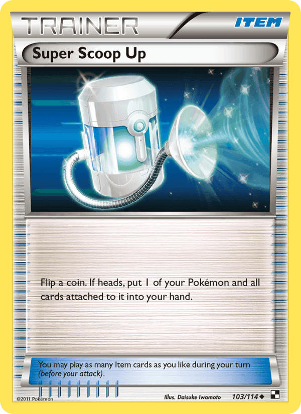 Super Scoop Up, carta 103 di Black & White