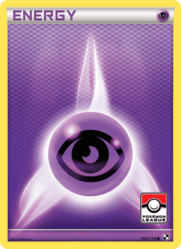 Psychic Energy, card 109 from Black & White