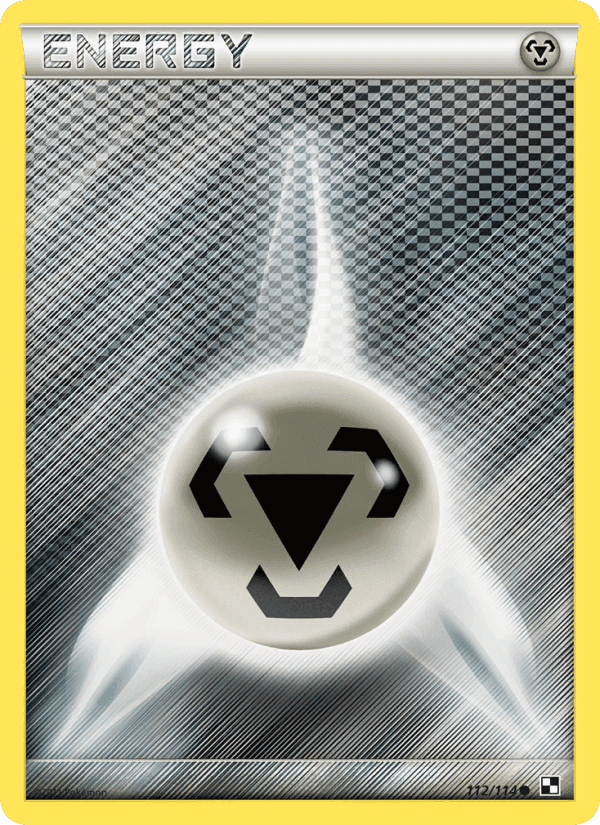 Metal Energy, card 112 from Black & White