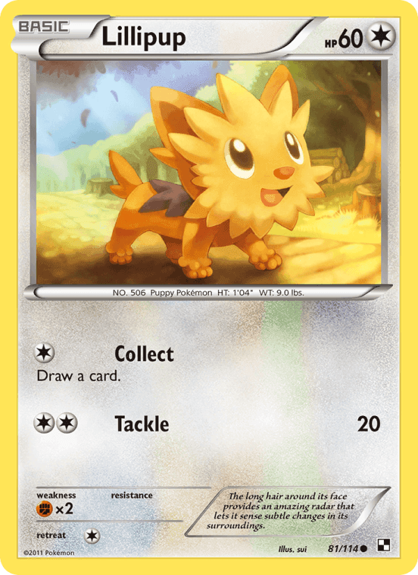Lillipup, card 81 from Black & White