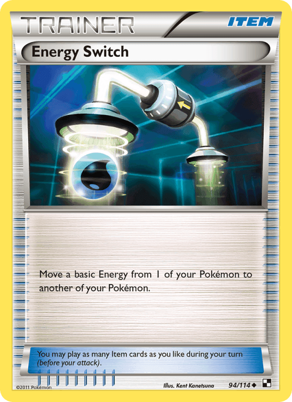 Energy Switch, card 94 from Black & White
