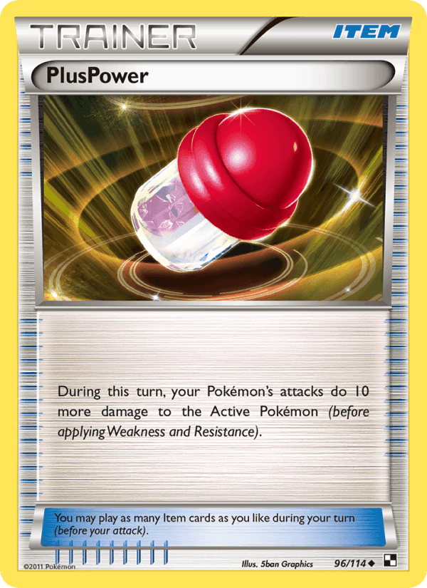 PlusPower, card 96 from Black & White