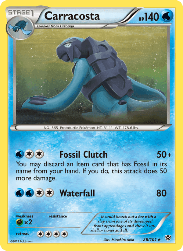 Carracosta, carta 28 de Plasma Blast