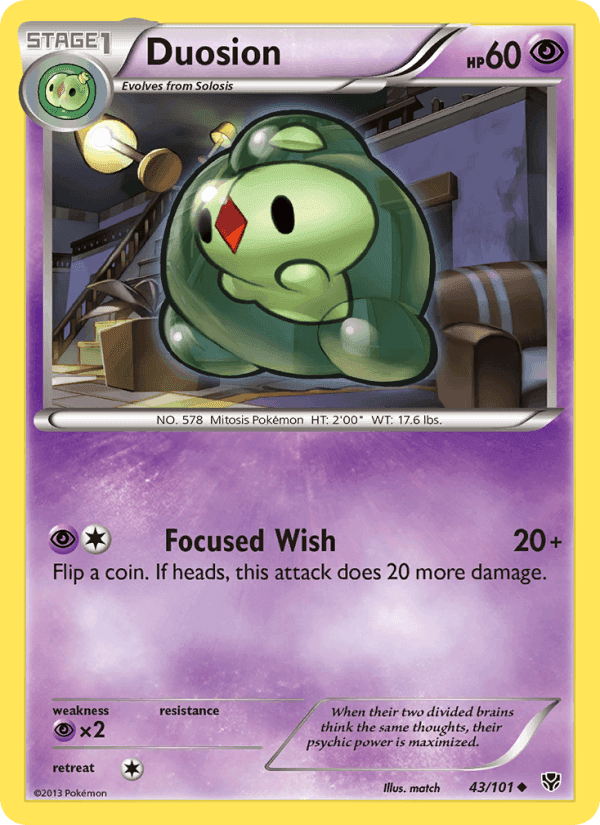 Duosion, carta 43 de Plasma Blast