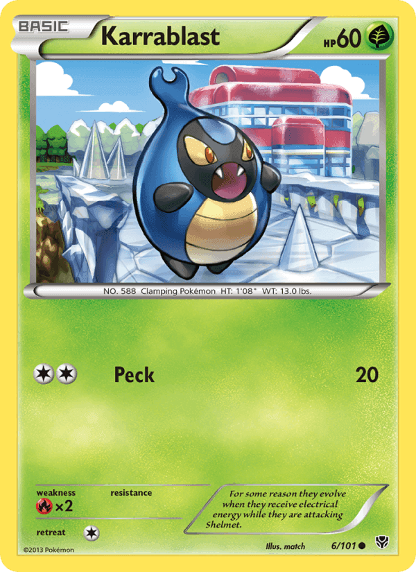 Karrablast, card 6 from Plasma Blast