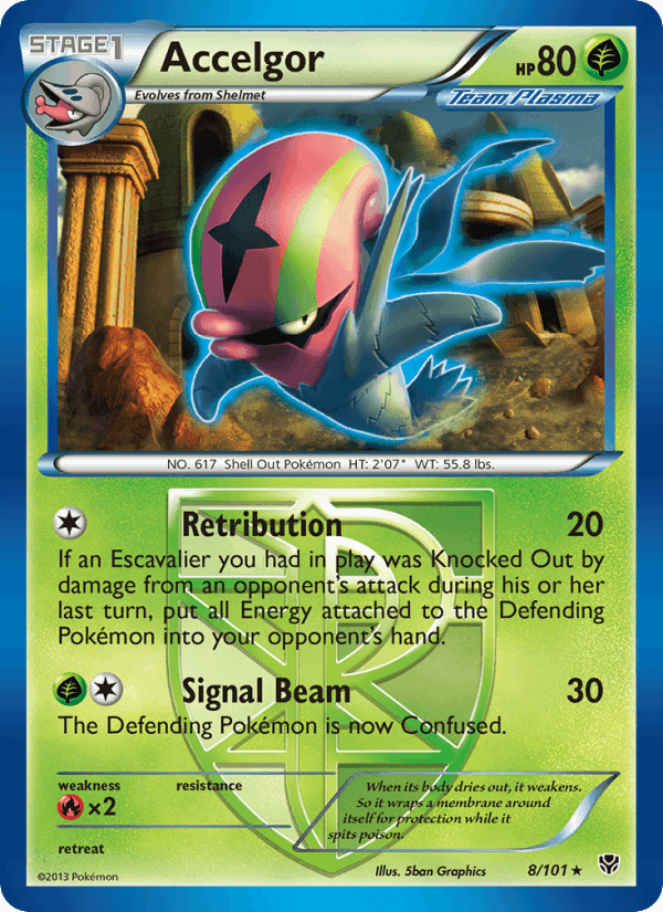 Accelgor, carta 8 di Plasma Blast