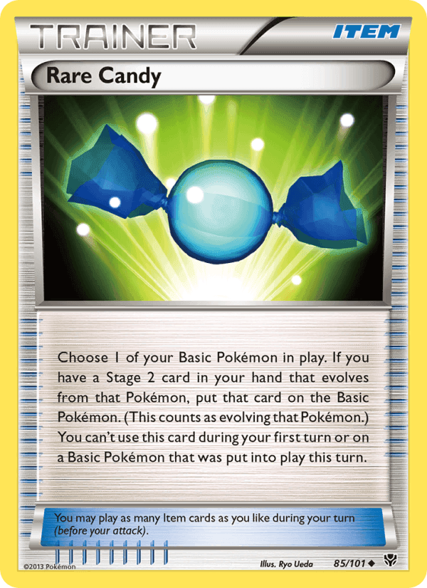 Rare Candy, card 85 from Plasma Blast