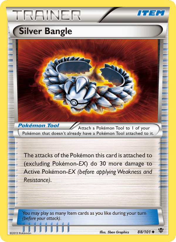 Silver Bangle, card 88 from Plasma Blast