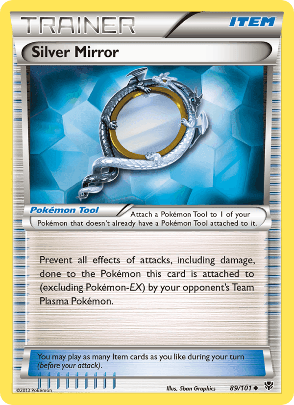 Silver Mirror, card 89 from Plasma Blast