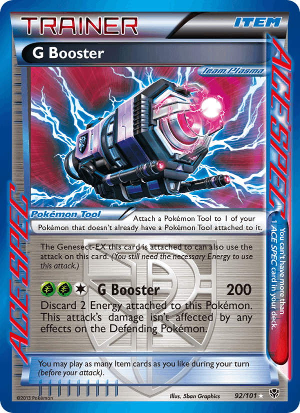 G Booster, card 92 from Plasma Blast