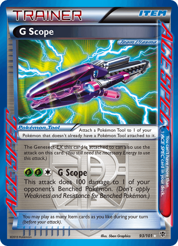 G Scope, card 93 from Plasma Blast