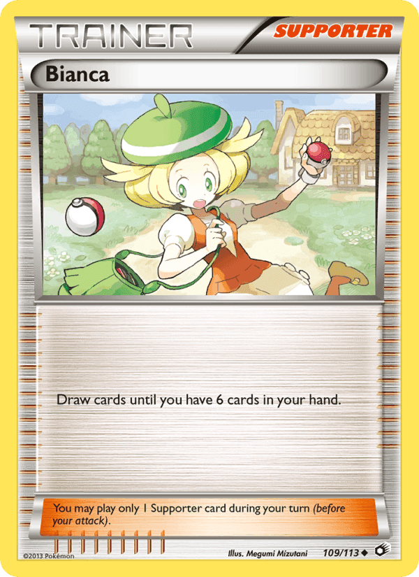 Bianca, card 109 from Legendary Treasures