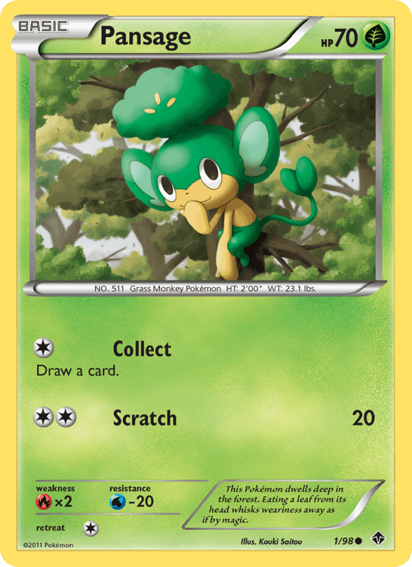 Pansage, carta 1 di Emerging Powers
