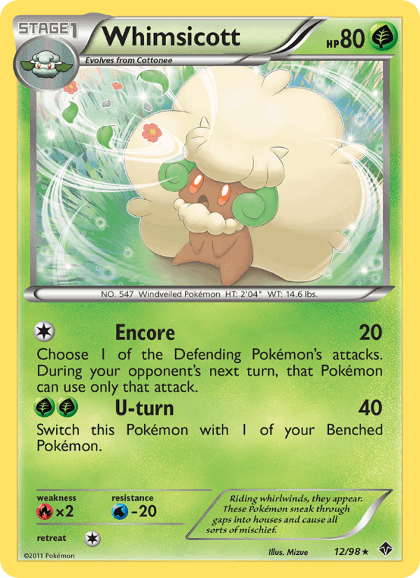 Emerging Powers の 12 番、Whimsicott