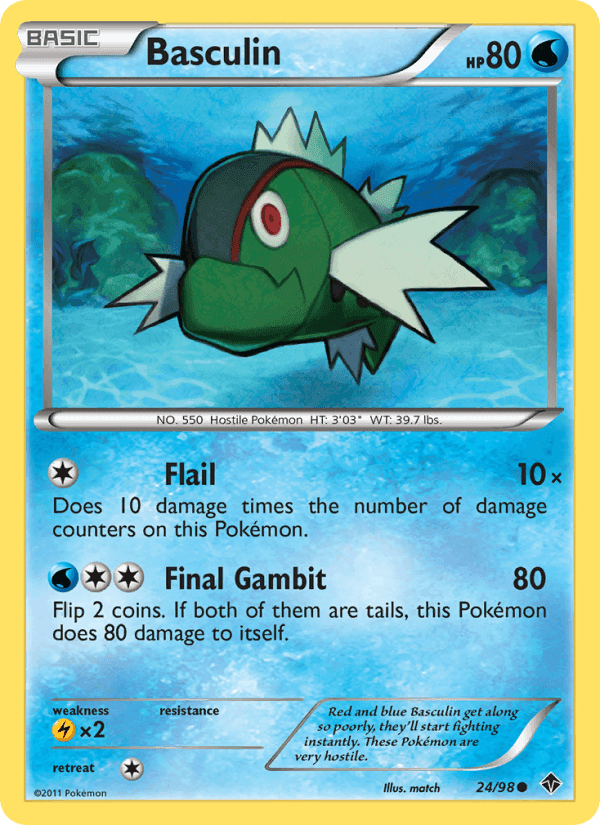 Basculin, card 24 from Emerging Powers