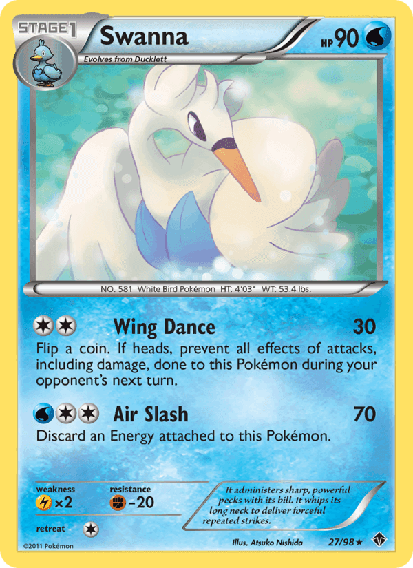 Swanna, card 27 from Emerging Powers