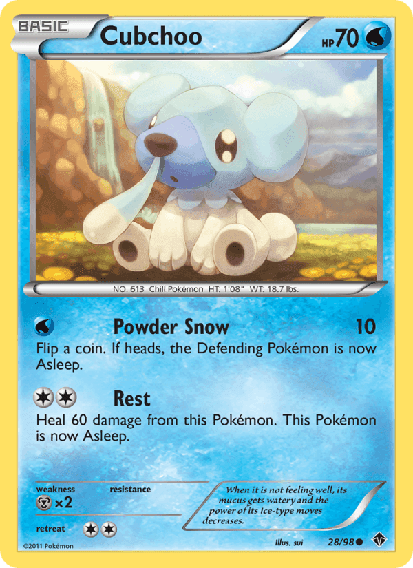 Emerging Powers の 28 番、Cubchoo