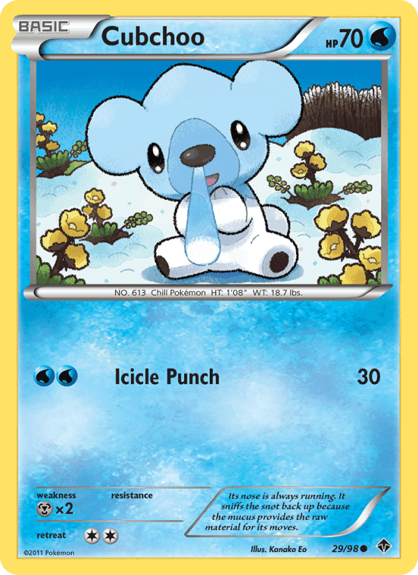 Cubchoo, carta 29 di Emerging Powers