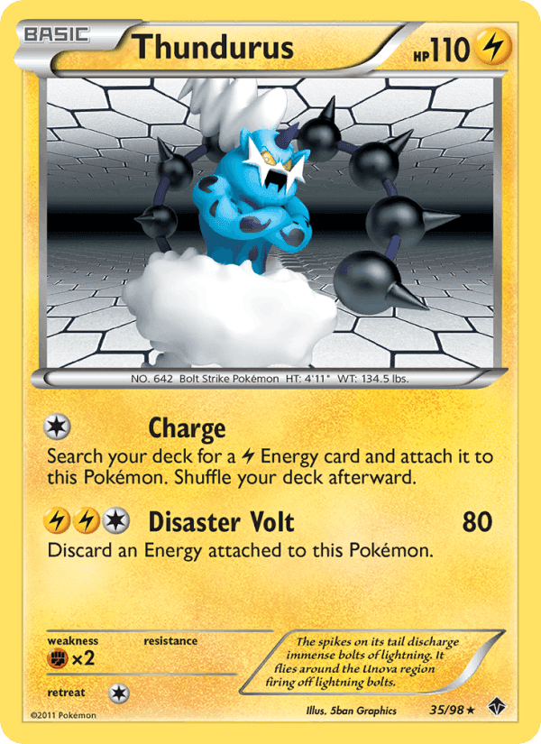 Thundurus, carta 35 di Emerging Powers