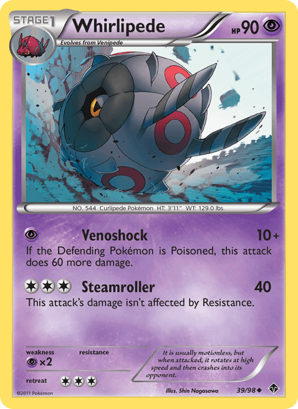 Whirlipede, card 39 from Emerging Powers