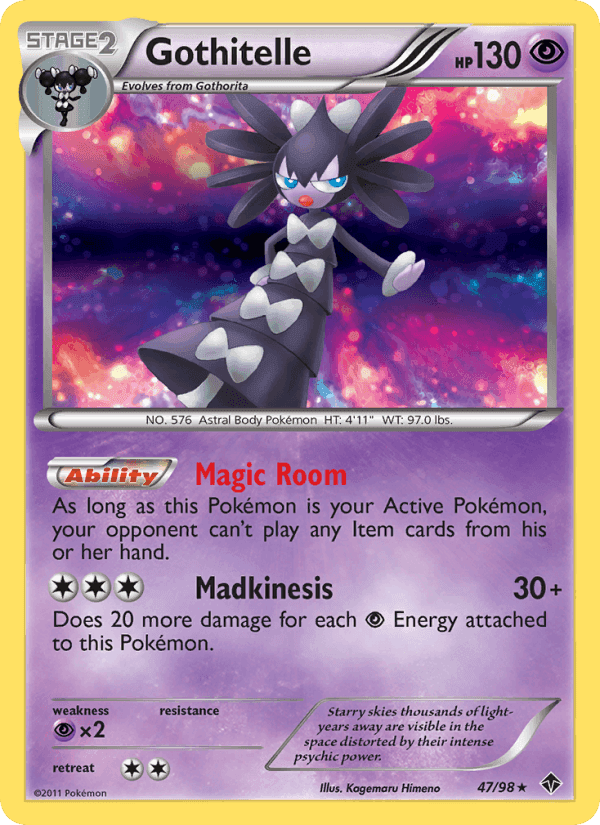 Gothitelle, carta 47 di Emerging Powers