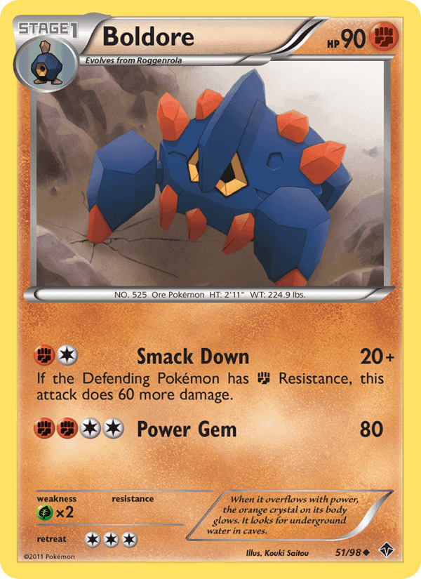 Boldore, carta 51 de Emerging Powers