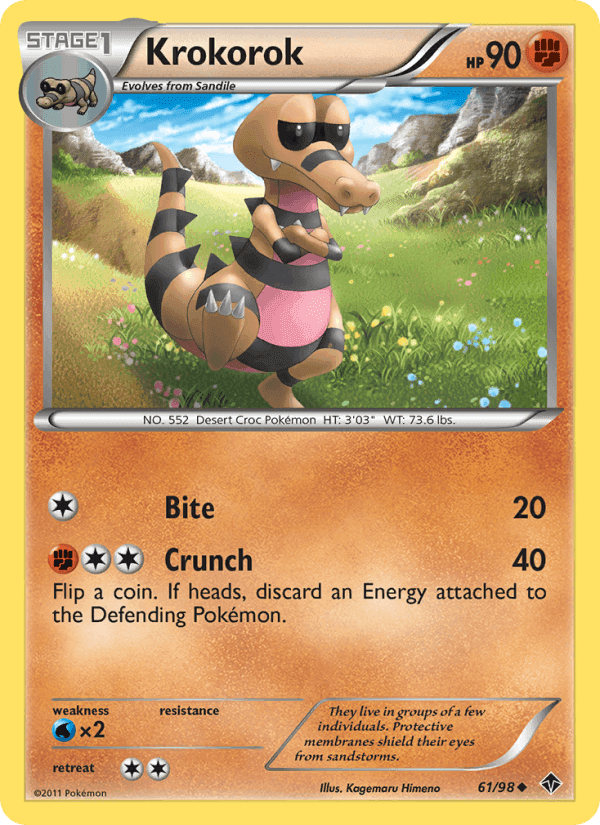 Krokorok, card 61 from Emerging Powers