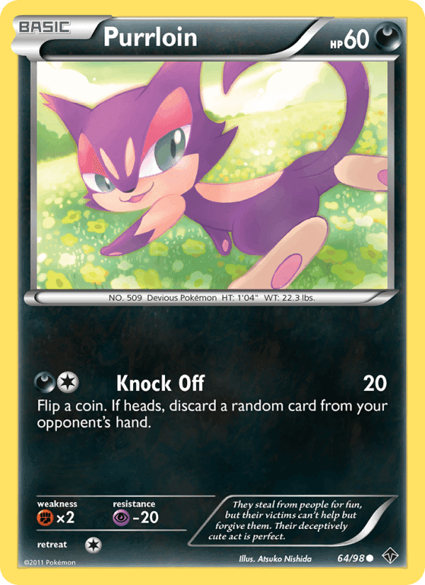 Purrloin, card 64 from Emerging Powers