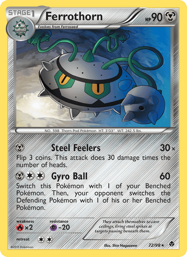 Ferrothorn, card 72 from Emerging Powers
