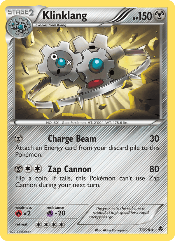 Klinklang, card 76 from Emerging Powers