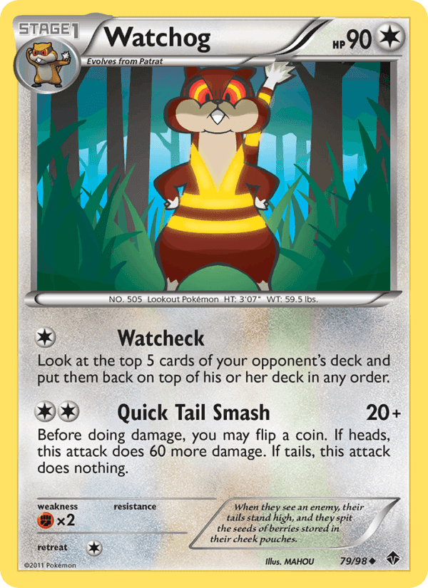 Watchog, card 79 from Emerging Powers