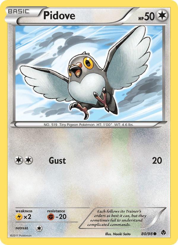 Pidove, card 80 from Emerging Powers